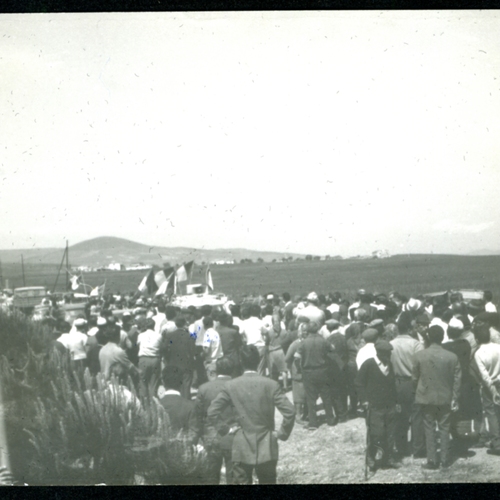 Dall'archivio Giusto, le foto dell'occupazione dei pozzi e della marcia dei trentamila"
